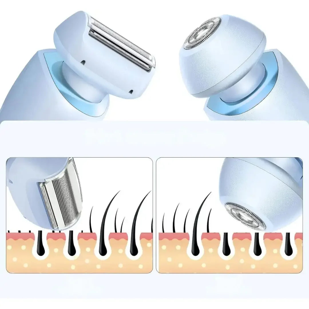 Depiladora portátil 2 en 1 para mujer
